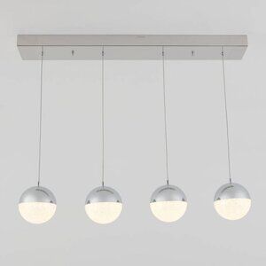 Artika Sparkle 4 Light LED Pendant Light Set 2000 Lumens 3000K New